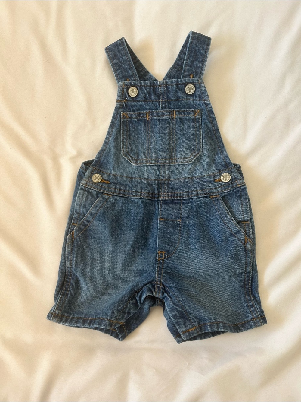 GAP Denim Short Overalls